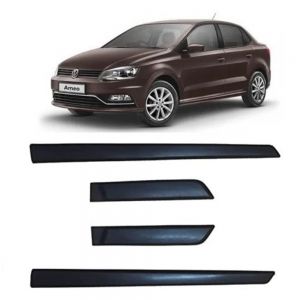 Side Door Beading Door Protector Accessories for Ameo Black